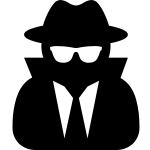 User Secret SVG Icon